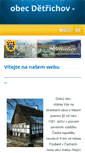 Mobile Screenshot of detrichov.net
